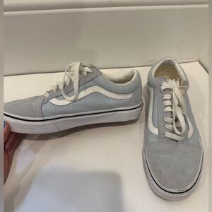 Vans Low Top Light Blue Size 8.5